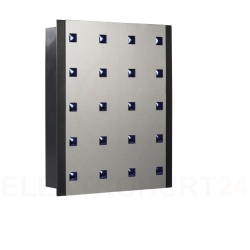 Dzwonek elektromechaniczny dwutonowy 85dB 230V AC antracyt/srebrny 412 SUB10000329