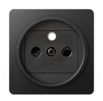 Simon 82 Pokrywa gniazda pojedynczego z/u IP20 grafit 82068-38