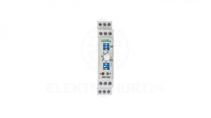 Przekaźnik czasowy 2P 5A 0,01sek-100h 24-240V AC/DC 4-funkcyjny RTX-420