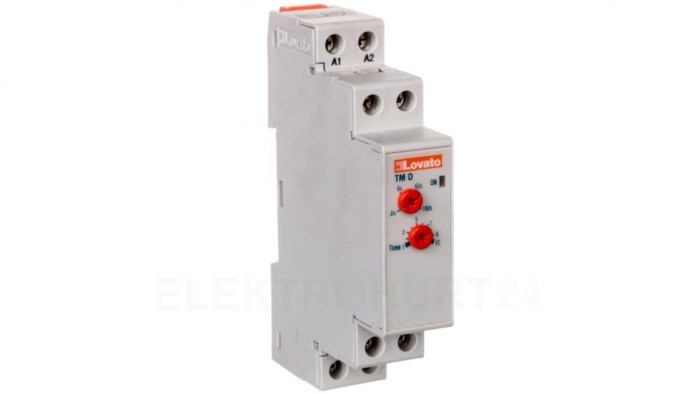 Przekaźnik czasowy 1P zwłoczny 0,06-180s 5A 24-240V AC/DC z opóźnionym odpadaniem TMD