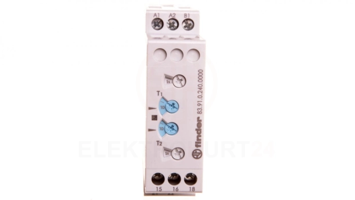 Przekaźnik czasowy 1P 16A 24-240V AC/DC 0,05s-10dni jednofunkcyjny LI, LE, PI, PE 250V 83.91.0.240.0000