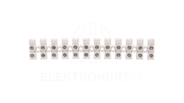Złączka zaciskowa 12-torowa 6mm2 450V 41A bezhalogenowa biała 74 CE WS/EKL 1 S 2056224 /10szt./