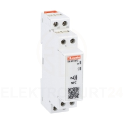 Przekaźnik czasowy wielofunkcyjny 0,1s-999h 1P 8A 12-240V AC/DC programowalny NFC TMM1NFC