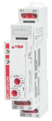 Przekaźnik czasowy 2P 1sek-10dni 12-240V AC/DC 50/60 Hz opóźnione załączenie RPC-2WU-UNI 863197