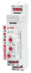 Przekaźnik czasowy 1P 1sek-1h 12-240V AC/DC 50/60 Hz gwiazda-trójkąt RPC-2SD-UNI 863192