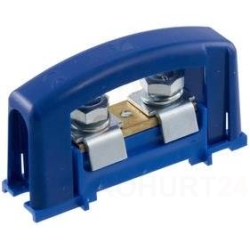 Zacisk prądowy 2x35mm2 szary z pokrywą na szynę TH35 E.4120SP