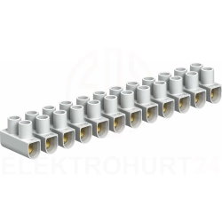 Złączka zaciskowa 12-torowa 4mm2 450V 32A bezhalogenowa biała 72 CE WS/EKL 0 S 2056070 /10szt./