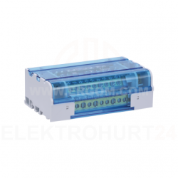 Blok rozdzielczy 4-torowy 1x10-35mm2+3x10-25mm2+7x2,5-6mm2 125A EBR2 4-11/125 R33RA-02020300301