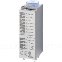 Przekaźnik czasowy 2P 10A 230-240V AC, wielofunkcyjny Al, Dl, SW, GI 85.02.8.240.0000