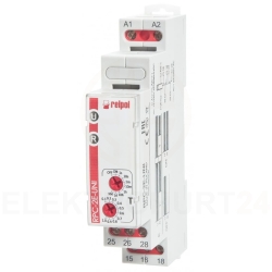 Przekaźnik czasowy 1P 1sek-10dni 12-240V AC/DC 50/60 Hz opóźnione załączenie RPC-1E-UNI 863193