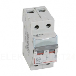 Rozłącznik izolacyjny modułowy 125A 2P FR302 406450