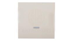 Simon 54 Klawisz pojedynczy do łącznika z podświetleniem kremowy DKW1L/41