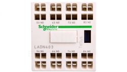 Styk pomocniczy 4Z montaż czołowy LADN403