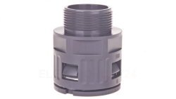 Dławnica do węża osłonowego M32 IP68 SILVYN KLICK-GM 32x1,5 szara 55501070