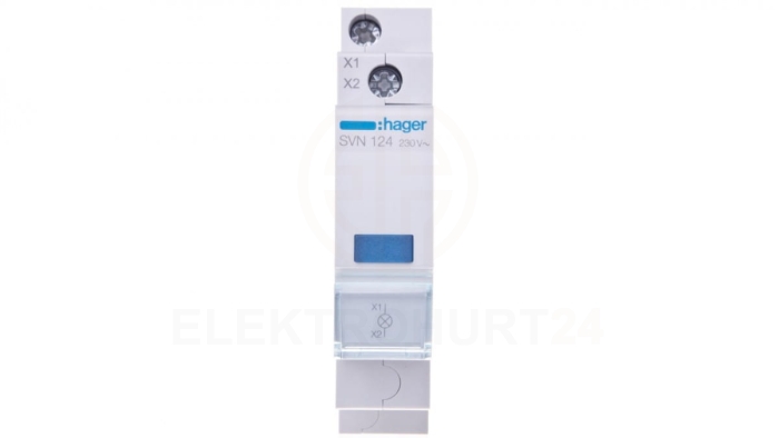 Lampka modułowa niebieska 230V AC SVN124