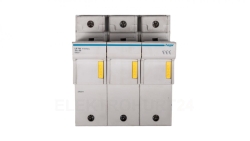 Rozłącznik bezpiecznikowy cylindryczny 3P 22x58mm LR703