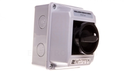 Łącznik krzywkowy gwiazda-trójkąt 3P 25A w obudowie zamykany ŁK25R-4.831OB2Z