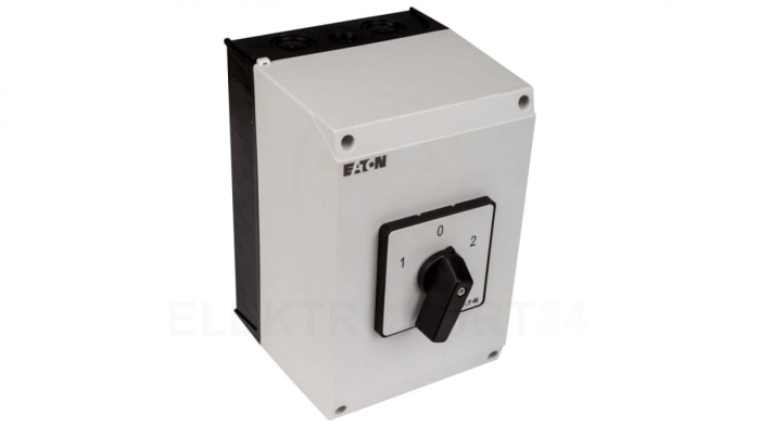 Łącznik krzywkowy 1-0-2 3P 63A w obudowie IP65 T5B-3-8212/I4 207223