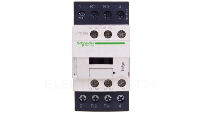 TeSys Deca Stycznik mocy 4P /2Z 2R/ 40A AC-1 110V AC 1Z 1R LC1D258F7