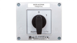 Łącznik krzywkowy 0-1 25A 4P w obudowie SK25-2.8210OB13