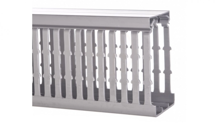 tehalit Kanał grzebieniowy BA7A 60x100mm PVC szary BA7A100060 /2m/