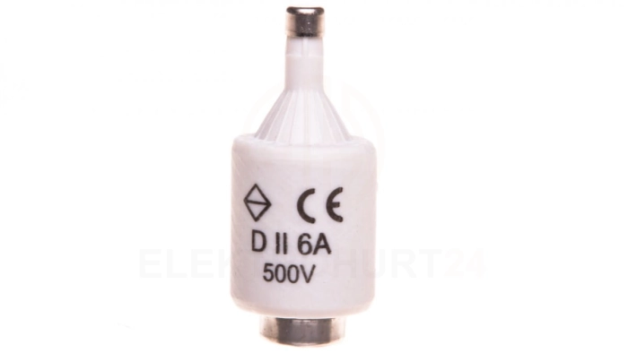 Wkładka bezpiecznikowa BiWts 6A DII gF 500V LE27F06