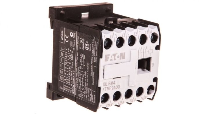 Stycznik 9A 4P 400VAC 0Z 0R DILEM4(400V50HZ,440V60HZ) 051806