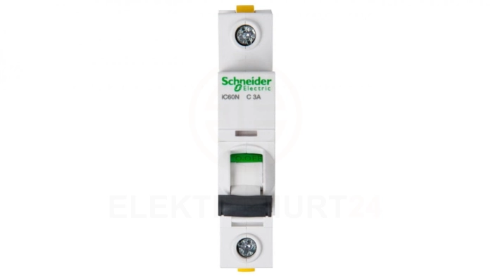 Wyłącznik nadprądowy 1P C 3A 6kA AC iC60N-C3 A9F04103