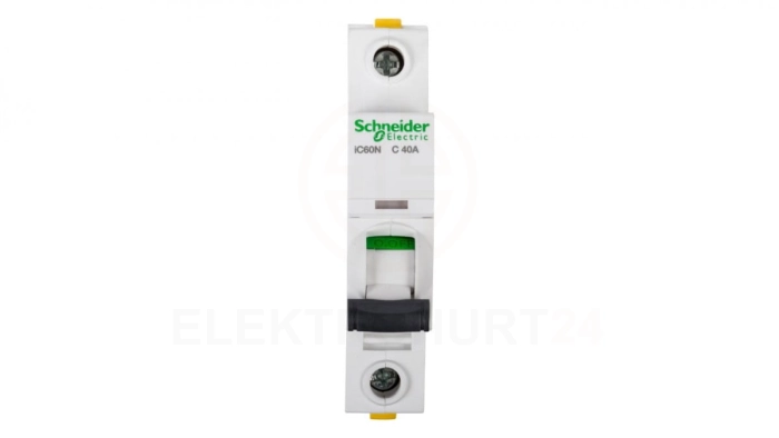 Wyłącznik nadprądowy 1P C 40A 6kA AC iC60N-C40 A9F04140