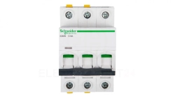 Wyłącznik nadprądowy 3P C 6A 6kA AC iC60N-C6-3 Acti9 A9F04306