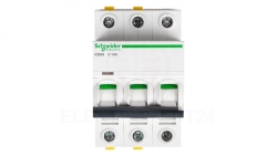 Wyłącznik nadprądowy 3P C 10A 6kA AC iC60N-C10-3 Acti9 A9F04310