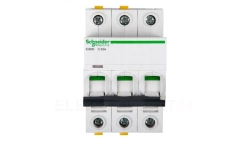 Wyłącznik nadprądowy 3P C 63A 6kA AC iC60N-C63-3 Acti9 A9F04363