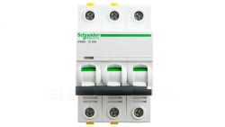 Wyłącznik nadprądowy 3P D 16A 6kA AC iC60N-D16-3 Acti9 A9F05316