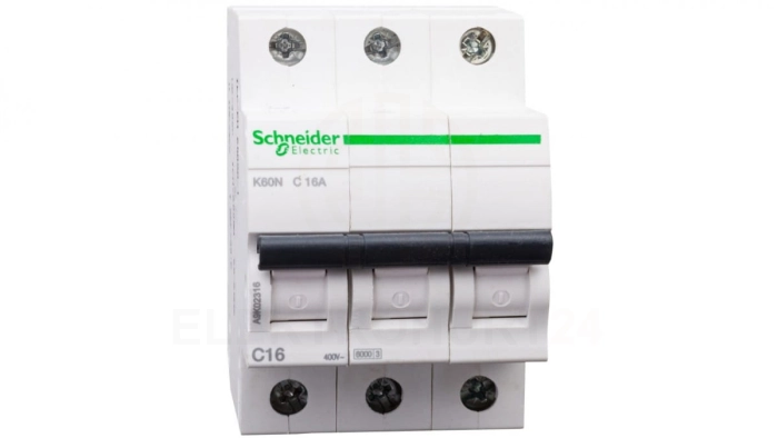 Wyłącznik nadprądowy 3P C 16A 6kA AC K60N A9K02316