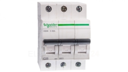 Wyłącznik nadprądowy 3P C 25A 6kA AC K60N Acti9 A9K02325