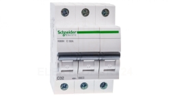 Wyłącznik nadprądowy 3P C 32A 6kA AC K60N Acti9 A9K02332