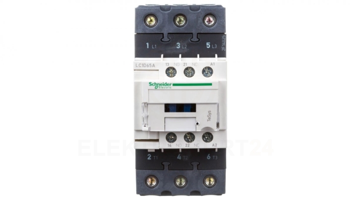 TeSys Deca Stycznik mocy 65A 3P 42V AC 1Z 1R (EVK) LC1D65AD7