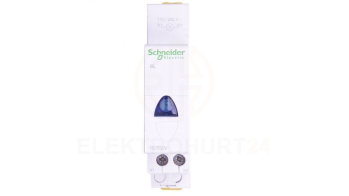 Lampka modułowa niebieska 110-230V AC iIL A9E18323