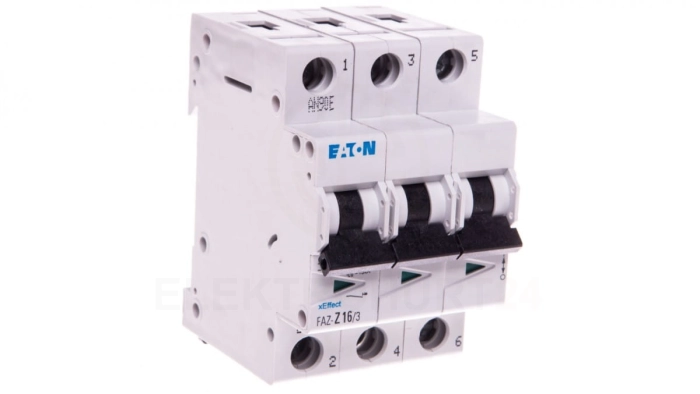 Wyłącznik nadprądowy 3P Z 16A 15kA AC FAZ Z16/3 278927