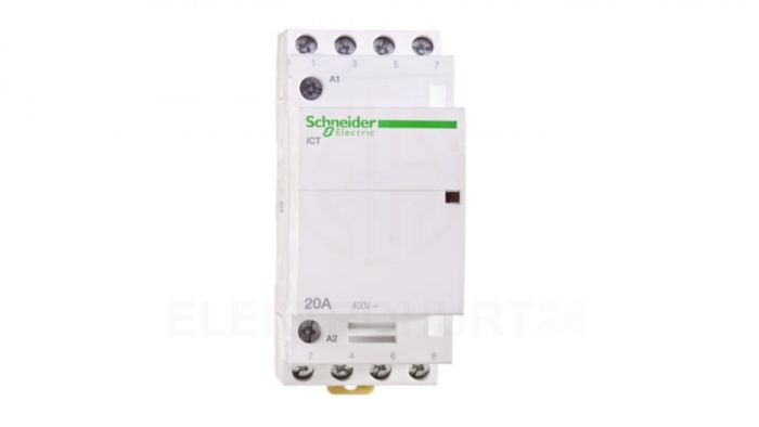 Stycznik modułowy 20A 4Z 0R 230V AC iCT A9C22824