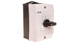 Łacznik krzywkowy 0-1-2-3 1P 20A w obudowie T0-2-8241/I1 207107