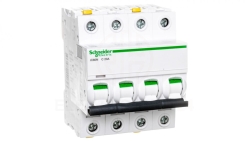Wyłącznik nadprądowy 4P C 20A 6kA AC iC60N-C20-4 Acti9 A9F04420