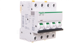Wyłącznik nadprądowy 4P C 25A 6kA AC iC60N-C25-4 Acti9 A9F04425