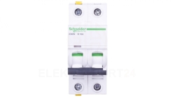 Wyłącznik nadprądowy 2P B 16A 6kA AC iC60N-B16-2 Acti9 A9F03216
