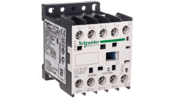 Stycznik mocy 20A AC-1 4P 24V AC 0Z 0R LC1K09004B7