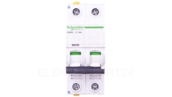 Wyłącznik nadprądowy 1P+N C 16A 10kA AC iC60H-C16-1N Acti9 A9F07616