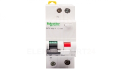 Wyłącznik różnicowo-nadprądowy 2P 10A C 0,03A typ AC DPN Vigi K A9D20610