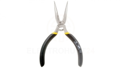 Szczypce precyzyjne wydłużone proste 130 mm 32D726