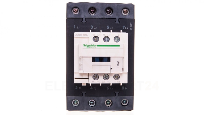 TeSys Deca Stycznik mocy 80A AC-1 4P 230V AC 1Z 1R (EVK) LC1DT80AP7