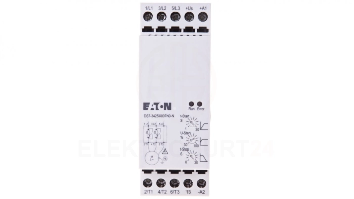 Softstart 3-fazowy 400VAC 7A 3kW/400V Uc=110/230V AC DS7-342SX007N0-N 134927